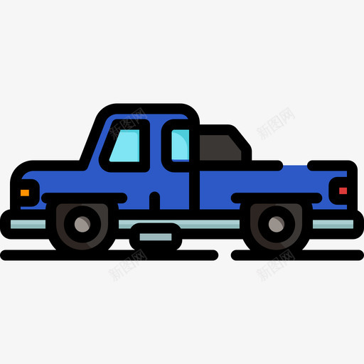 汽车冒险24线性颜色图标svg_新图网 https://ixintu.com 冒险24 汽车 线性颜色
