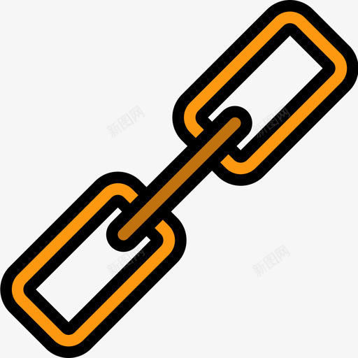链接网站和电子邮件3线颜色图标svg_新图网 https://ixintu.com 线颜色 网站和电子邮件3 链接