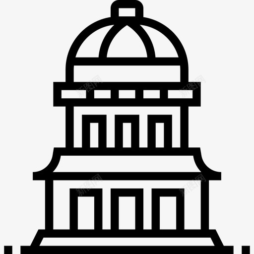 因弗卡吉尔地标12直线图标svg_新图网 https://ixintu.com 因弗卡吉尔 地标12 直线