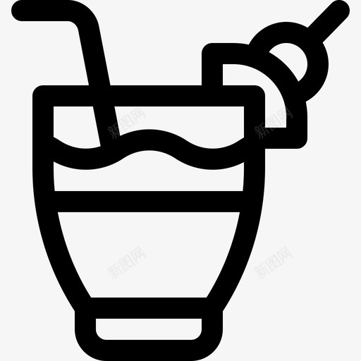 鸡尾酒啤酒12直系图标svg_新图网 https://ixintu.com 啤酒12 直系 鸡尾酒