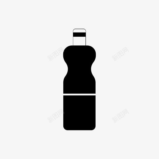 瓶子饮料水图标svg_新图网 https://ixintu.com 水 水瓶 瓶子 饮料