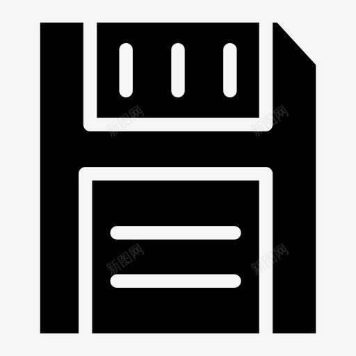 软盘桌卡芯片图标svg_新图网 https://ixintu.com 保存 卡 磁盘 网络托管字形图标 芯片 软盘桌