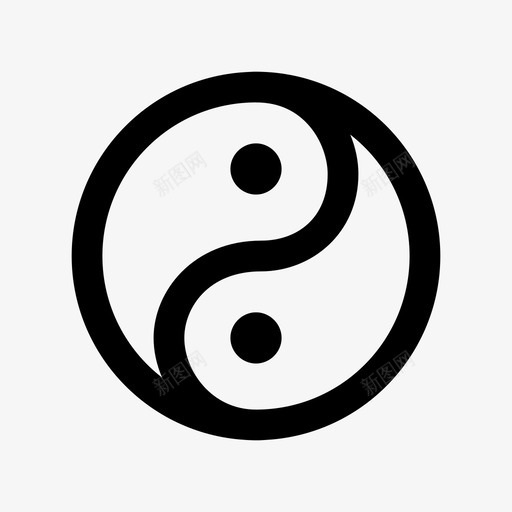 阴阳快乐爱情图标svg_新图网 https://ixintu.com 和平 快乐 步伐 混合4个大胆 爱情 阴阳