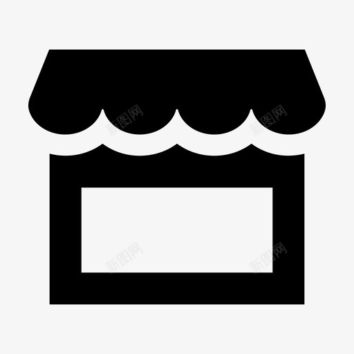 商店杂货店商场图标svg_新图网 https://ixintu.com jumpicon营销标志符号 商场 商店 市场 杂货店
