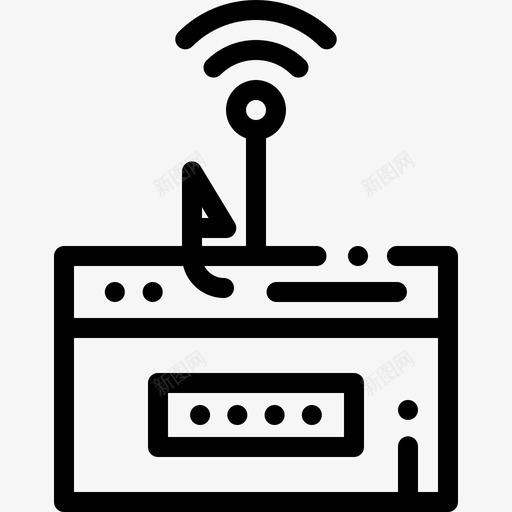 网络钓鱼黑客16线性图标svg_新图网 https://ixintu.com 线性 网络钓鱼 黑客16