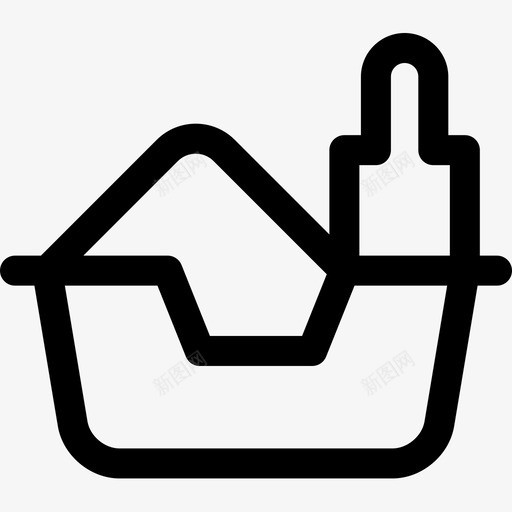 垃圾箱宠物22直系图标svg_新图网 https://ixintu.com 垃圾箱 宠物22 直系