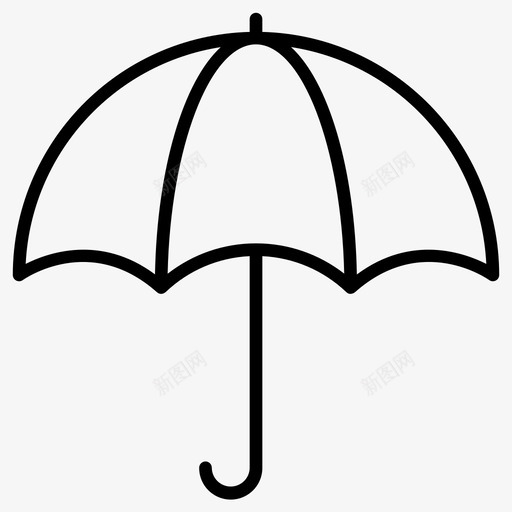 保险金融保护图标svg_新图网 https://ixintu.com 保护 保险 办公室业务 金融 雨伞
