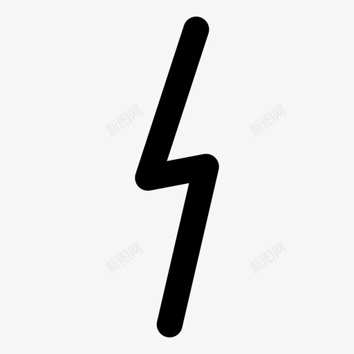 闪电阴天霹雳图标svg_新图网 https://ixintu.com 假日 闪电 阴天 霹雳