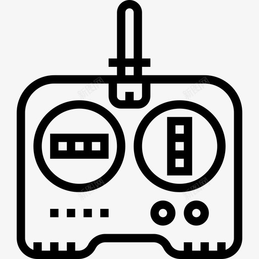 遥控器照相机无人机图标svg_新图网 https://ixintu.com 摄影 无人机 照相机 玩具 遥控器