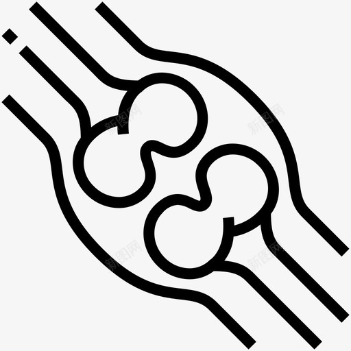 骨关节内脏医学图标svg_新图网 https://ixintu.com 内脏 医学 医学研究 外科 骨关节