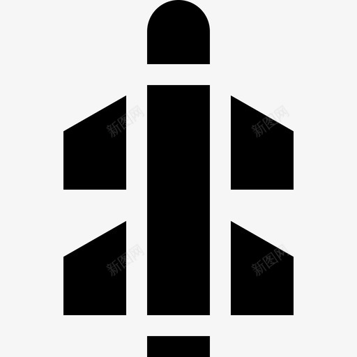 导弹航空14型已装填图标svg_新图网 https://ixintu.com 导弹 已装填 航空14型
