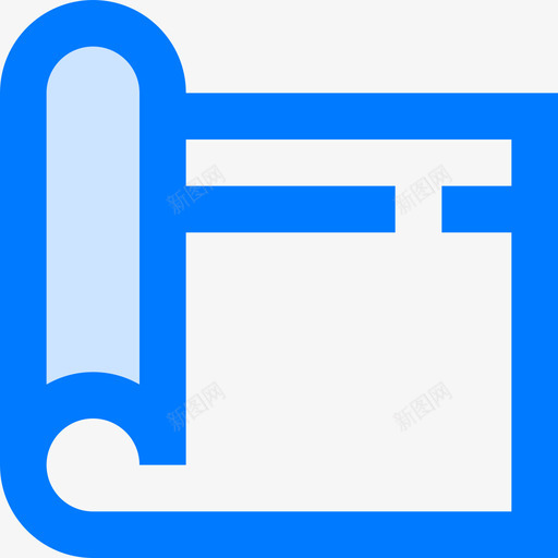 纸张office89蓝色图标svg_新图网 https://ixintu.com office89 纸张 蓝色