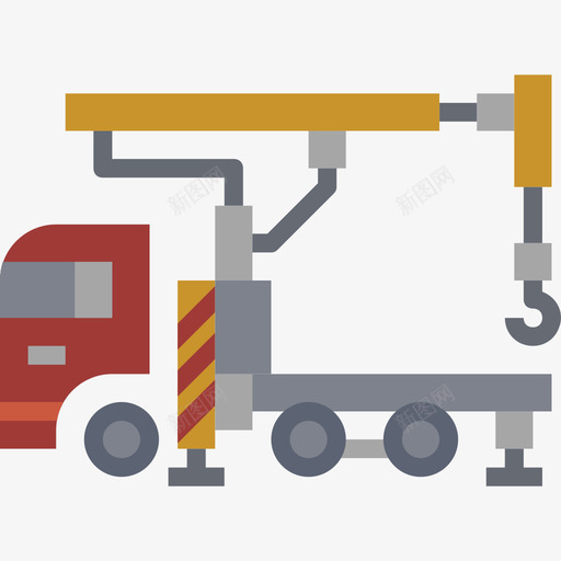 挖掘机施工车2平板图标svg_新图网 https://ixintu.com 平板 挖掘机 施工车2