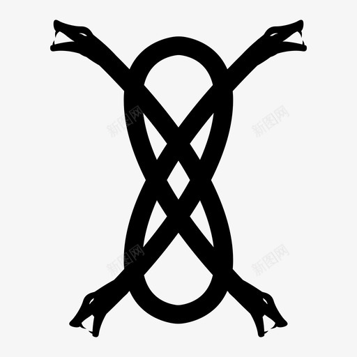 蛇凯尔特模式蛇蛇风格图标svg_新图网 https://ixintu.com 蛇 蛇凯尔特模式 蛇风格图标