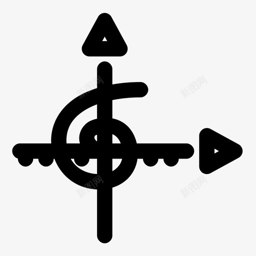 阿基米德螺旋形画布公式图标svg_新图网 https://ixintu.com 公式 混合1加粗 画布 符号 统计 阿基米德螺旋形