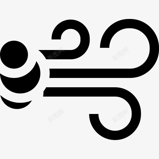 风自然56充满图标svg_新图网 https://ixintu.com 充满 自然56 风
