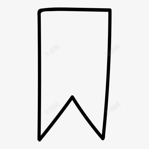 书签旗帜丝带图标svg_新图网 https://ixintu.com 丝带 书签 旗帜