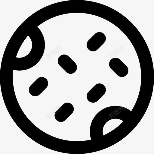 曲奇食物113直系图标svg_新图网 https://ixintu.com 曲奇 直系 食物113