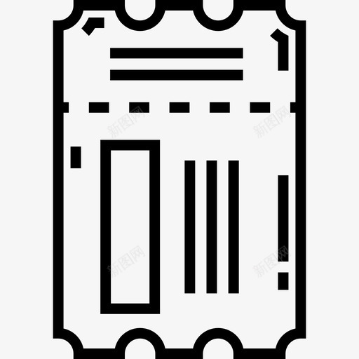 门票风景艺术15张直线图标svg_新图网 https://ixintu.com 直线 门票 风景艺术15张