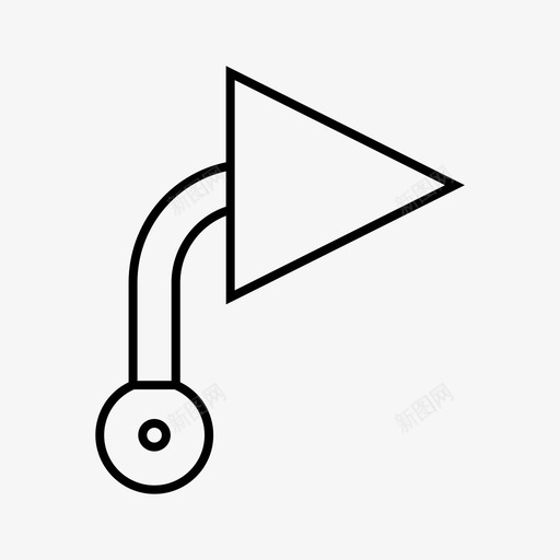 右方向跟随前进图标svg_新图网 https://ixintu.com 前 前进 右方向 右箭头图标 后 跟随