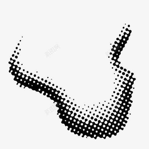 水滴半色调液体图标svg_新图网 https://ixintu.com 半色调 半色调水滴 水滴 液体