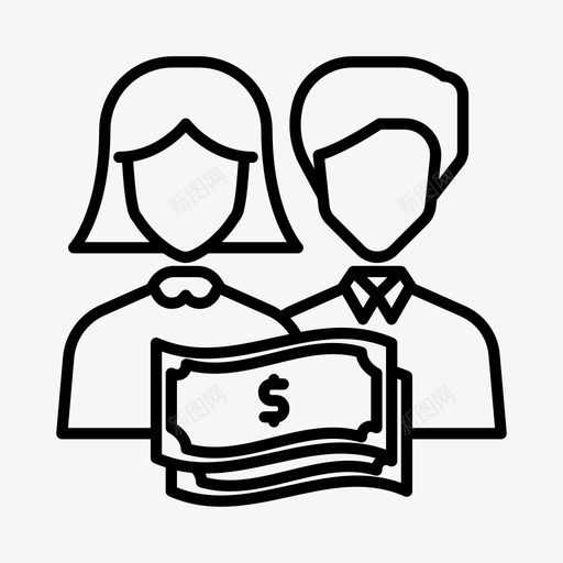 金融家族企业金融图标svg_新图网 https://ixintu.com 企业 支付 金融 金融家族