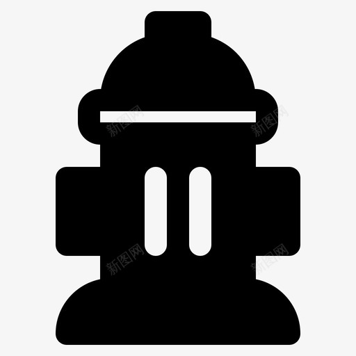 消防栓消防员防护图标svg_新图网 https://ixintu.com 水 消防员 消防栓 消防队标志 防护