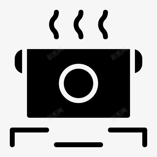 汤碗烹饪图标svg_新图网 https://ixintu.com 吃 汤 烹饪 碗