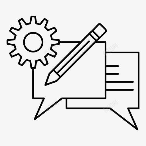 聊天室编辑通信讨论图标svg_新图网 https://ixintu.com 消息 聊天室编辑 讨论 设置 通信