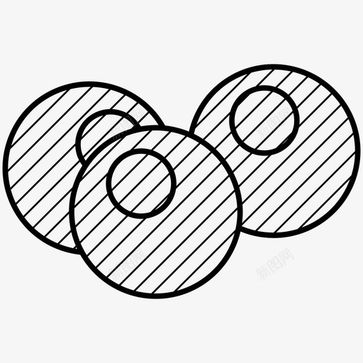 主球台球体育图标svg_新图网 https://ixintu.com 主球 体育 台球