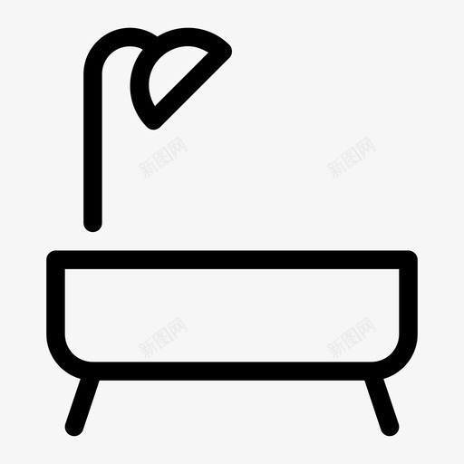 浴缸放松房间图标svg_新图网 https://ixintu.com 房间 放松 暖气 浴缸 淋浴 随机1个中等间隙
