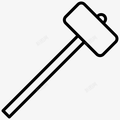 重锤图标svg_新图网 https://ixintu.com 重锤