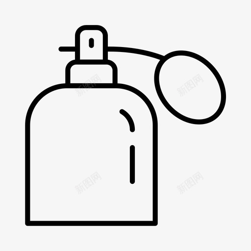 古龙水理发师理发店图标svg_新图网 https://ixintu.com 发胶 古龙水 头发 理发师 理发店 绅士