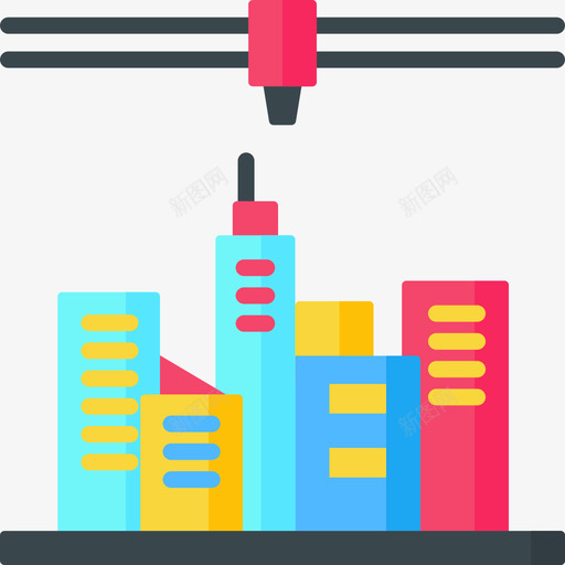 3d打印3d打印17平面图标svg_新图网 https://ixintu.com 3d打印 3d打印17 平面