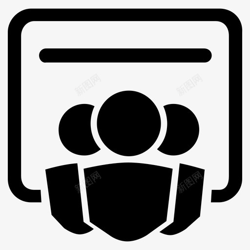 学术研讨(小)svg_新图网 https://ixintu.com 学术研讨(小)