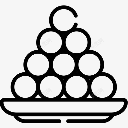 梯形图3线性刻度盘图标svg_新图网 https://ixintu.com 3 梯形图 线性刻度盘