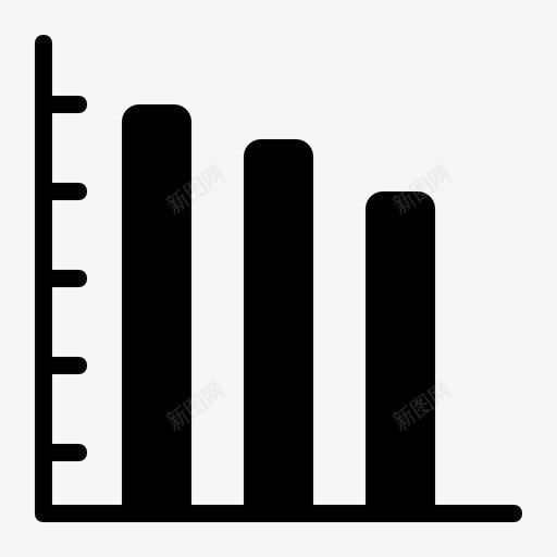 图表条形图投资图标svg_新图网 https://ixintu.com 图表 投资 条形图 统计 营销