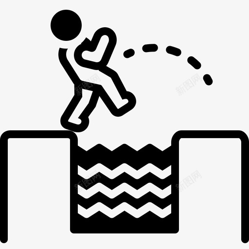 挑战竞争跳跃图标svg_新图网 https://ixintu.com 挑战 竞争 跳跃