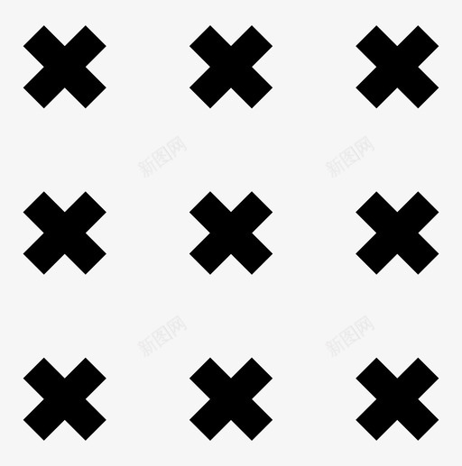 九个交叉不正方形图标svg_新图网 https://ixintu.com x 不 九个交叉 停止 正方形 缓冲