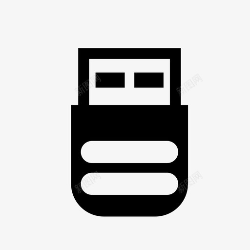 U盘内存存储器图标svg_新图网 https://ixintu.com U盘 内存 存储器