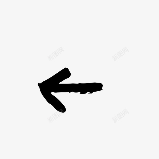 箭头方向进化图标svg_新图网 https://ixintu.com 向上 向外 方向 画笔样式2 箭头 进化
