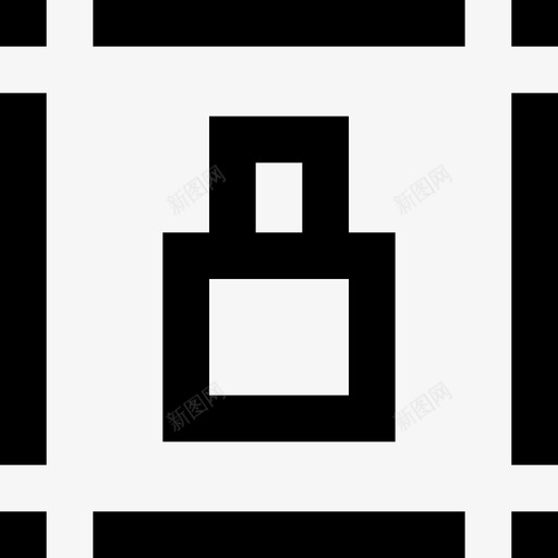 挂锁安全79线性图标svg_新图网 https://ixintu.com 安全79 挂锁 线性