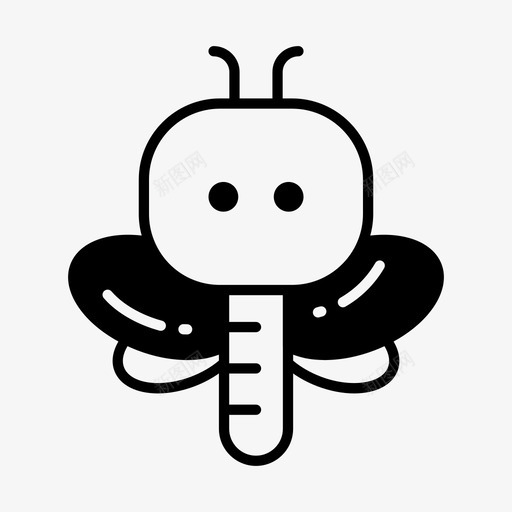 蜻蜓动物春天图标svg_新图网 https://ixintu.com 动物 春天 蜻蜓