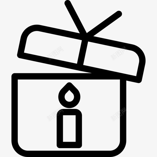 礼物庆祝活动7直系图标svg_新图网 https://ixintu.com 庆祝活动7 直系 礼物