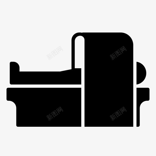 核磁共振扫描身体扫描检查图标svg_新图网 https://ixintu.com 健康图标 健康扫描 头部扫描 核磁共振扫描 检查 身体扫描