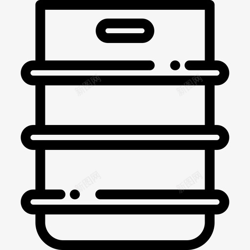 桶装啤酒9直筒图标svg_新图网 https://ixintu.com 啤酒9 桶装 直筒