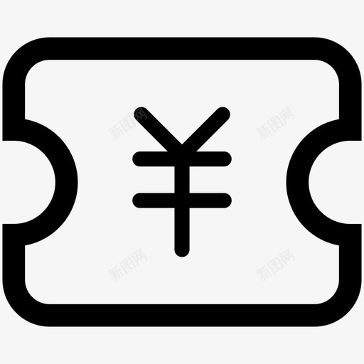 优惠券svg_新图网 https://ixintu.com 优惠券 线性