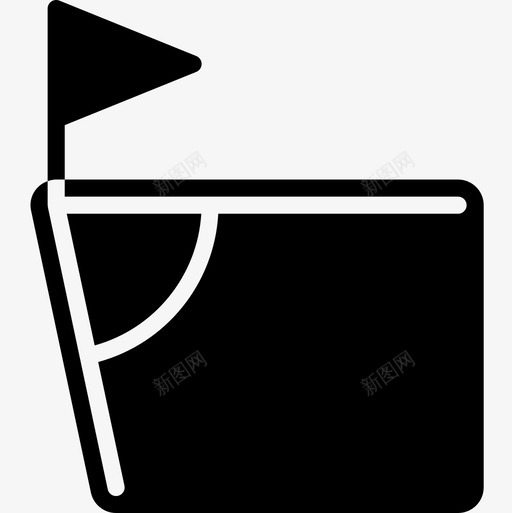 角落足球22号加油图标svg_新图网 https://ixintu.com 加油 角落 足球22号