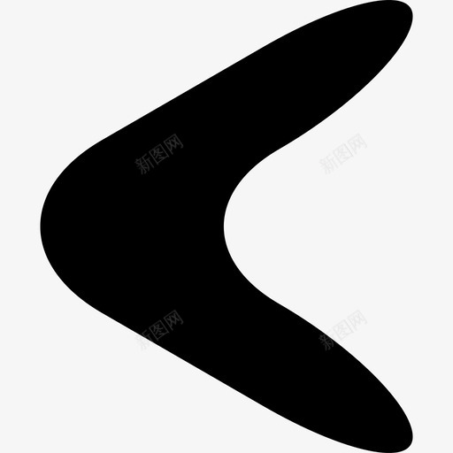凹三角-左svg_新图网 https://ixintu.com 凹三角-左
