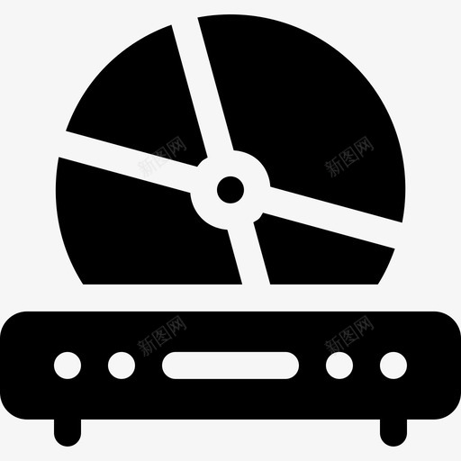Cd播放器音乐54已填充图标svg_新图网 https://ixintu.com Cd播放器 已填充 音乐54